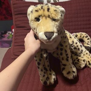 big leopard stuffed animal